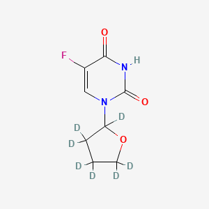 molecular formula C8H9FN2O3 B13854014 Tegafur-d7 