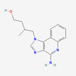 molecular formula C15H18N4O B13854022 3-Hydroxymethyl Imiquimod 