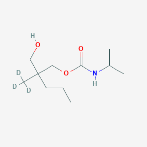 molecular formula C11H23NO3 B13854325 N-Isopropyl-2-methyl-d3-2-propyl-3-hydroxypropyl Carbamate 