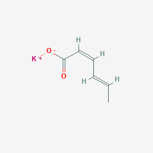 molecular formula C6H7KO2 B13854511 cis,trans-Sorbic acid, potassium salt 