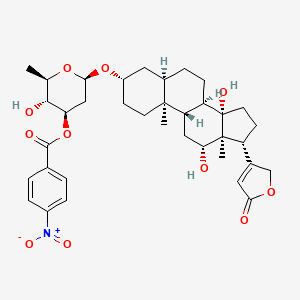 molecular formula C36H47NO11 B13854517 Des-4-hydroxy-4-nitrobenzoate Digoxigenin Monodigitoxoside 