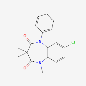 molecular formula C18H17ClN2O2 B13854537 Clobazam EP Impurity D CAS No. 2092997-47-0