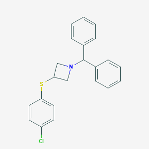 1-Benzhydryl-3-(4-chloro-phenylthio)-azetidine