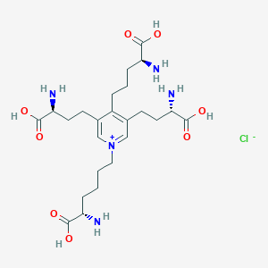 molecular formula C24H40ClN5O8 B13854702 Desmosine chloride 