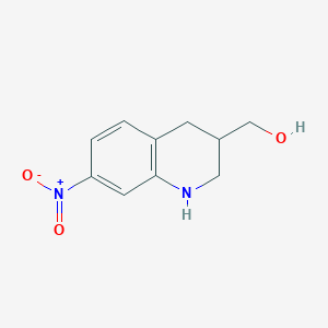 molecular formula C10H12N2O3 B13854750 (7-Nitro-1,2,3,4-tetrahydroquinolin-3-yl)methanol 