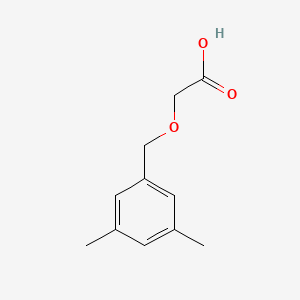 molecular formula C11H14O3 B13854860 2-[(3,5-Dimethylphenyl)methoxy]acetic acid 