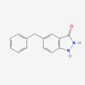 molecular formula C14H12N2O B13854879 5-Benzyl-1H-indazol-3-ol 