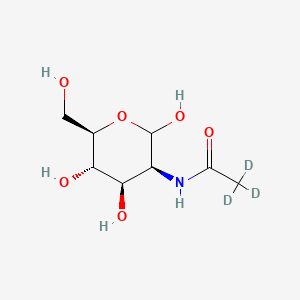 molecular formula C8H15NO6 B13854885 D-Mannose, 2-(acetyl-d3-amino)-2-deoxy- 