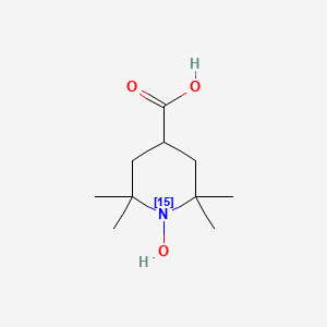molecular formula C10H19NO3 B13854960 Tempcarboxylate-15N 