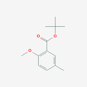 molecular formula C13H18O3 B13854971 Tert-butyl 2-methoxy-5-methylbenzoate 
