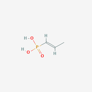 molecular formula C3H7O3P B13855010 (E)-Prop-1-en-1-ylphosphonic Acid 