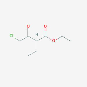 molecular formula C8H13ClO3 B13855136 Ethyl 4-Chloro-2-ethyl-3-oxobutanoate 
