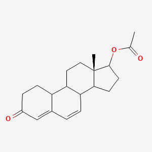 molecular formula C20H26O3 B13855166 6-Dehydro Nandrolone Acetate 