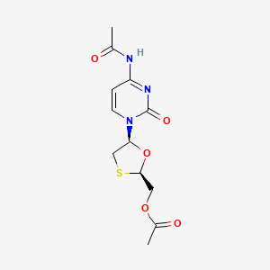 molecular formula C12H15N3O5S B13855257 N,O-Diacetyllamivudine 