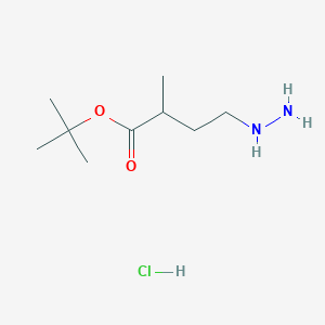molecular formula C9H21ClN2O2 B13855332 3-Boc-amino-butylamine hydrochloride 