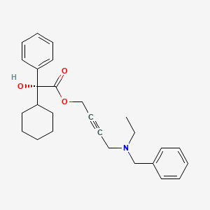 molecular formula C27H33NO3 B13855370 Benzyl Demethyl (R)-Oxybutynin 