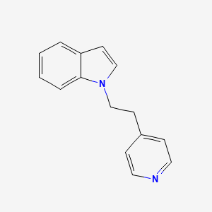 molecular formula C15H14N2 B13855440 1-[2-(4-pyridinyl)ethyl]-1H-indole 
