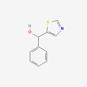 molecular formula C10H9NOS B13855455 Phenyl(1,3-thiazol-5-yl)methanol 