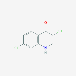 molecular formula C9H5Cl2NO B138555 3,7-Dichloroquinolin-4-ol CAS No. 152210-26-9