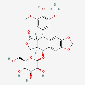 molecular formula C27H30O13 B13855522 Lignan P-d3 
