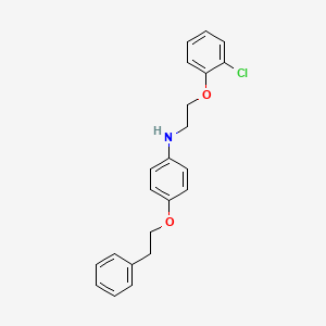 N-[2-(2-Chlorophenoxy)ethyl]-4-(phenethyloxy)-aniline
