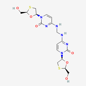 molecular formula C17H22N6O6S2 B13855758 Lamivudine Dimer 