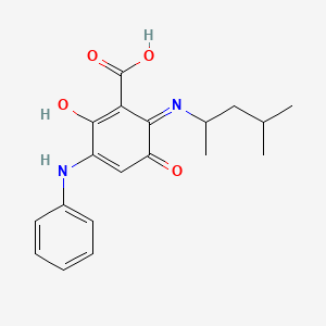molecular formula C19H22N2O4 B13855765 6PPD-quinonoic Acid 