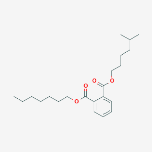 molecular formula C22H34O4 B13855896 Heptyl Isohexyl Phthalate 