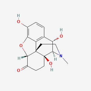 molecular formula C17H19NO5 B13855915 10alpha-Hydroxy Oxymorphone 