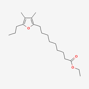 molecular formula C20H34O3 B13855924 Ethyl 9-(3,4-dimethyl-5-propylfuran-2-yl)nonanoate 