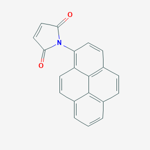 molecular formula C20H11NO2 B013856 N-(1-芘基)马来酰亚胺 CAS No. 42189-56-0