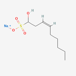 molecular formula C9H17NaO4S B13856080 Sodium (Z)-1-Hydroxynon-3-ene-1-sulfonate 
