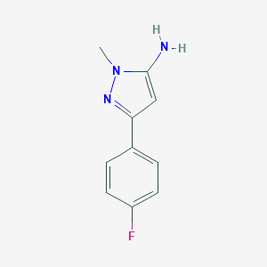 3-(4-Fluorophenyl)-1-methyl-1H-pyrazol-5-amine