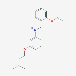 N-(2-Ethoxybenzyl)-3-(isopentyloxy)aniline