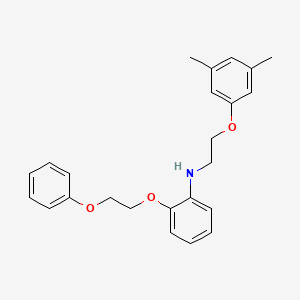 N-[2-(3,5-Dimethylphenoxy)ethyl]-2-(2-phenoxyethoxy)aniline