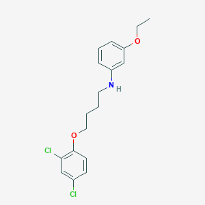N-[4-(2,4-Dichlorophenoxy)butyl]-3-ethoxyaniline