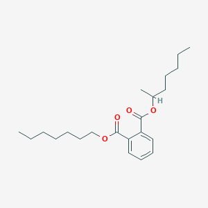 molecular formula C22H34O4 B13856532 n-Heptyl 2-Heptyl Phthalate 