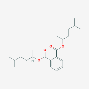 molecular formula C22H34O4 B13856560 Bis(5-Methyl-2-hexyl) Phthalate 