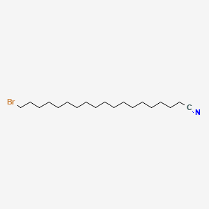 molecular formula C19H36BrN B13856636 19-Bromononadecanenitrile 