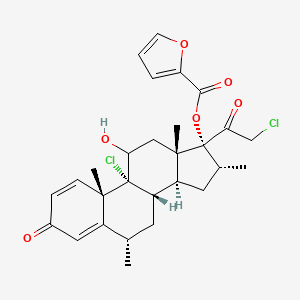 molecular formula C28H32Cl2O6 B13856726 6alpha-Methyl Mometasone Furoate 