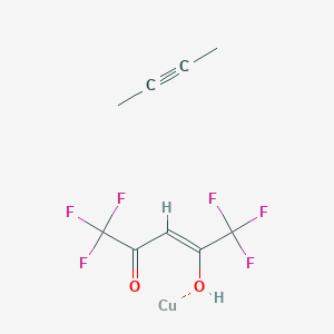 Copper I hexafluoropentanedionate-2-butyne complex