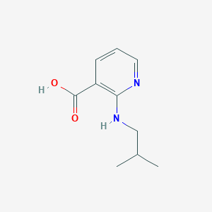 molecular formula C10H14N2O2 B1385706 2-(Isobutylamino)nicotinic acid CAS No. 1019461-50-7