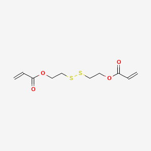 molecular formula C10H14O4S2 B13857167 Disulfanediylbis(ethane-2,1-diyl) diacrylate 
