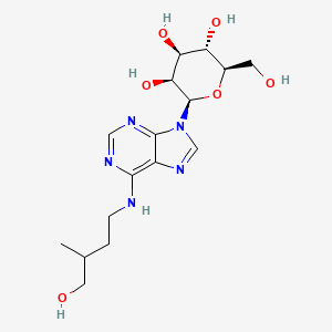 molecular formula C16H25N5O6 B13857274 Dihydrozeatin 9-Glucoside 