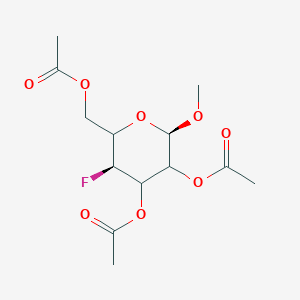 molecular formula C13H19FO8 B13857288 LormetazepamGlucuronide 