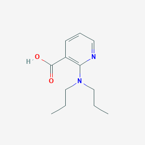 molecular formula C12H18N2O2 B1385741 2-(Dipropylamino)nicotinic acid CAS No. 1019346-99-6