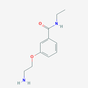 3-(2-aminoethoxy)-N-ethylbenzamide