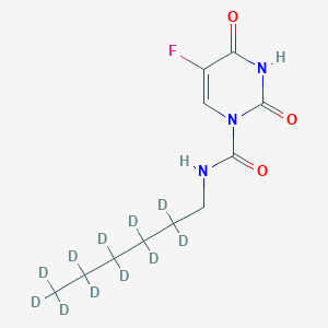 molecular formula C11H16FN3O3 B13857757 Carmofur-d11 