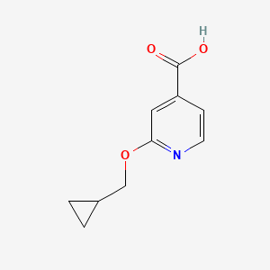 2-(Cyclopropylmethoxy)isonicotinic acid