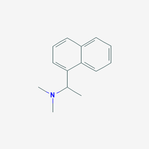 molecular formula C14H17N B13857806 N,N-dimethyl-1-(1-naphthyl)ethylamine 
